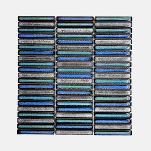 Porcelain Mosaic | Kit Kat | 12x92 | CT129218 | Gloss