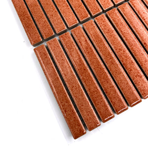 Porcelain Mosaic | Kit Kat | 12x92 | CT129234 | Gloss