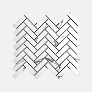 Porcelain Mosaic | Carrara | 21x71 | KLB21571501 | Matt