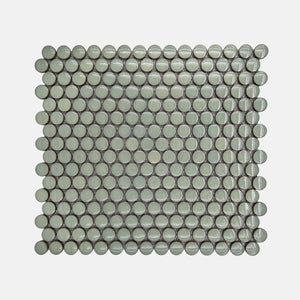 Porcelain Mosaic | Penny Round | D19 | NKJ1942 | Gloss
