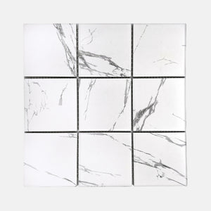 Porcelain Mosaic | Carrara | 97x97 | TCK9701 | Matt