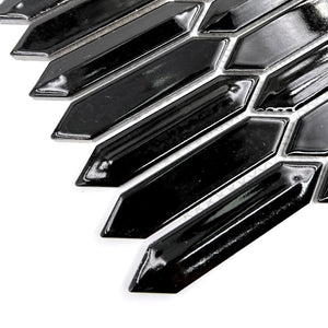 Porcelain Mosaic | Long Hexagon | 23x107 | XJJ2310705 | Gloss