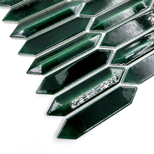 Porcelain Mosaic | Long Hexagon | 23x107 | XJJ2310708 | Gloss