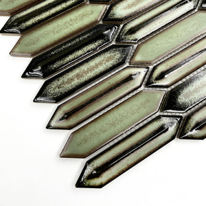 Porcelain Mosaic | Long Hexagon | 23x107 | XJJ2310711 | Matt